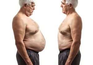 A man with no shirt and without a shirt.